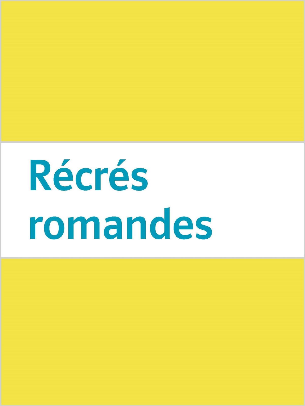 Recres romandes bild