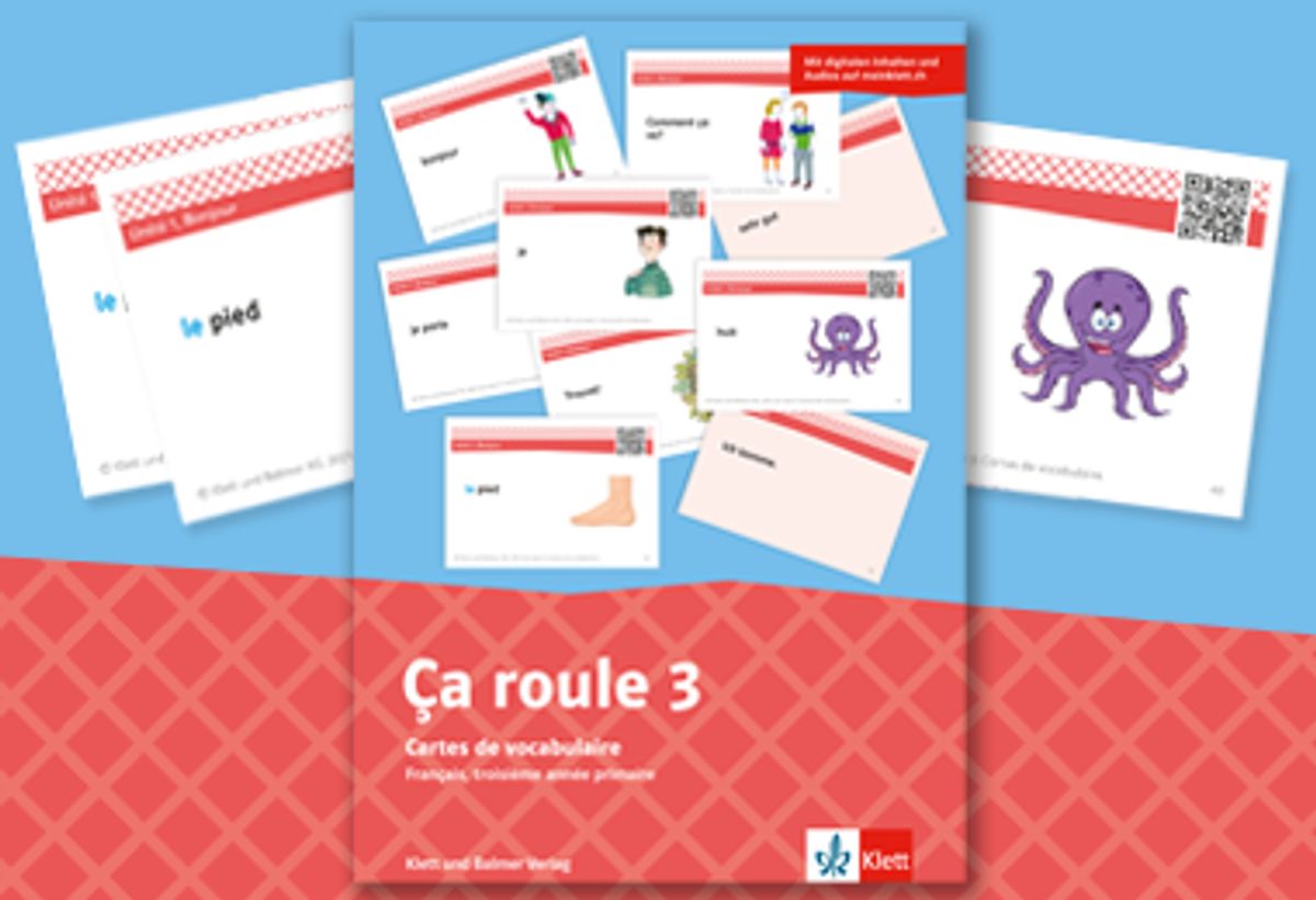 Cartes de vocabulaire ca roule 3 klett und balmer