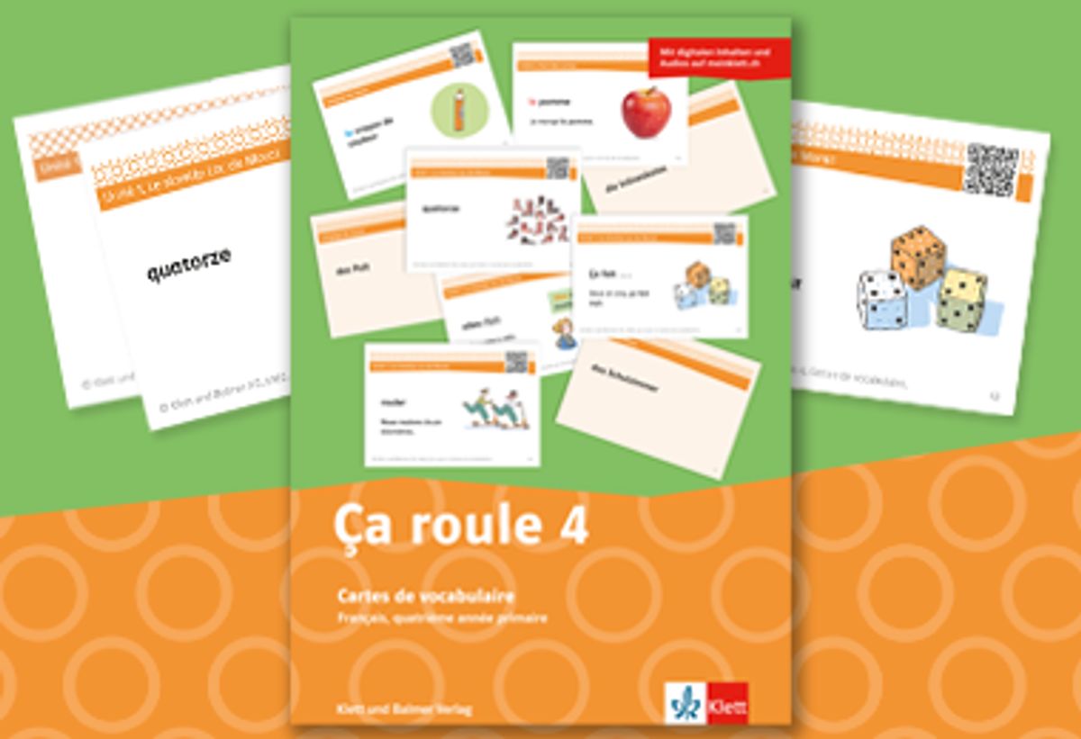 Cartes de vocabulaire ca roule 4 klett und balmer